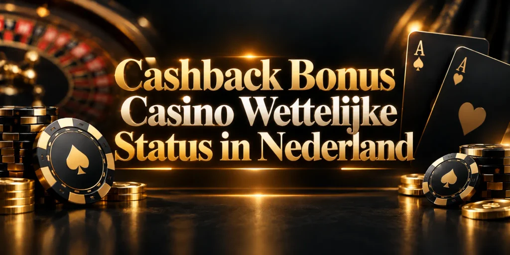 Cashback Bonus Casino Wettelijke Status in Nederland